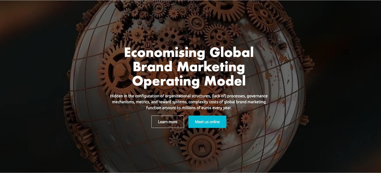 Rationalising The Global Brand Marketing Operating Model